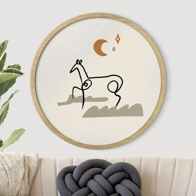 Cuadros caballos Picasso Interpretation - The Horse
