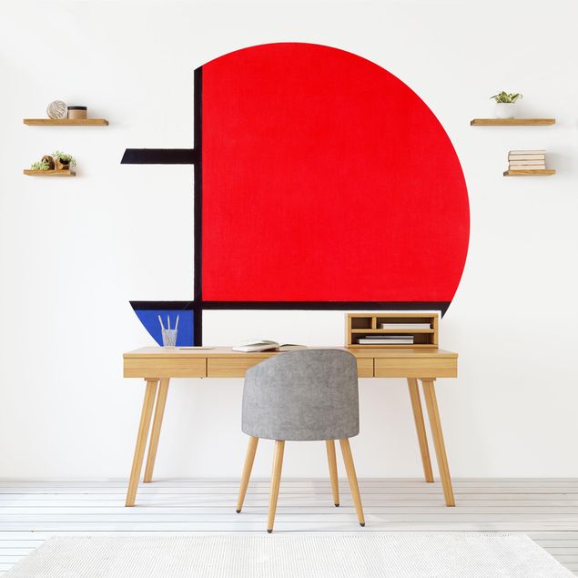 Decoración en la cocina Piet Mondrian - Composition With Red Blue Yellow