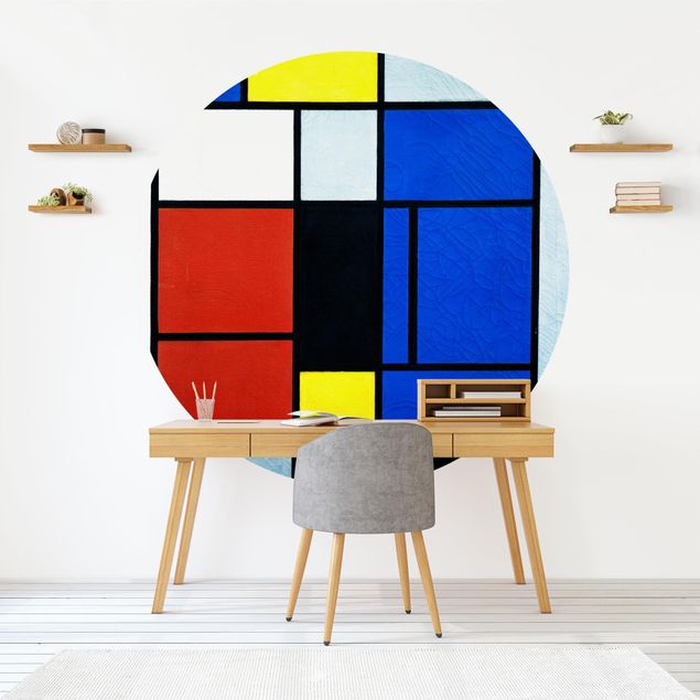 Decoración en la cocina Piet Mondrian - Tableau No. 1