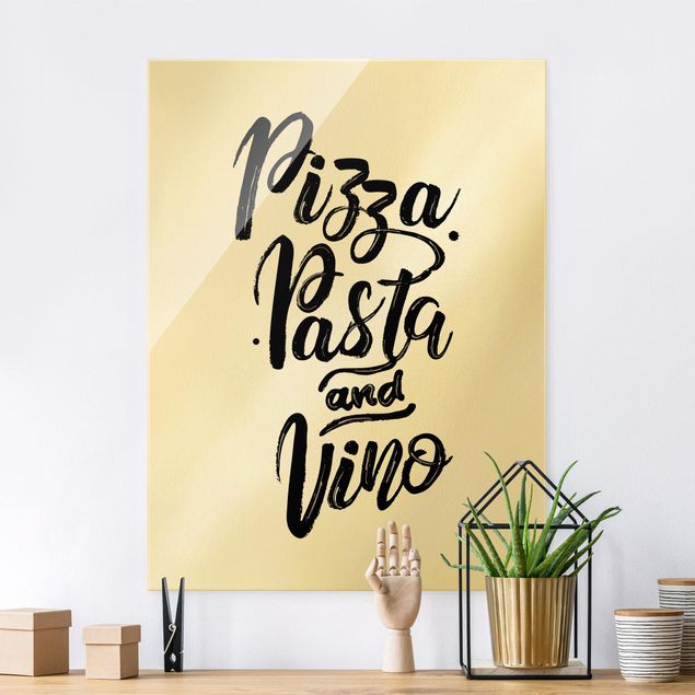 Decoración de cocinas Pizza Pasta And Vino