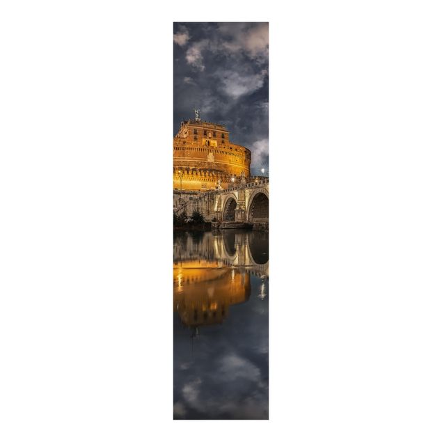 Paneles japoneses arquitectura y skyline Ponte Sant'Angelo In Rome