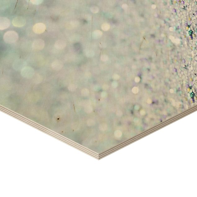 Cuadros Princess Glitter Landscape In Mint Colour