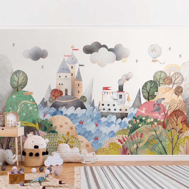 Decoración habitación infantil Journey To The Fairyland