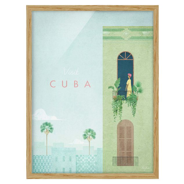Láminas de cuadros famosos Tourism Campaign - Cuba