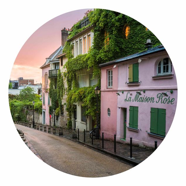 Papel pintado paisajes naturales Rose Coloured Twilight In Paris