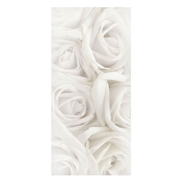 Tableros magnéticos flores White Roses
