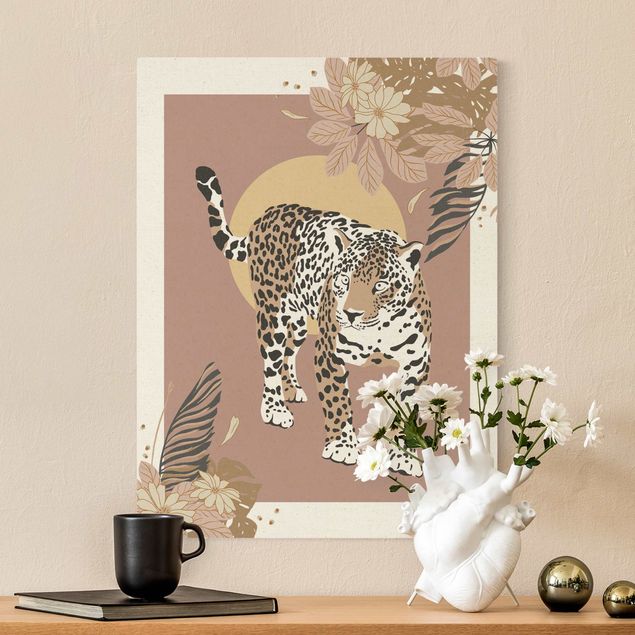 Cuadros plantas Safari Animals - Leopard