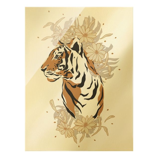 Cuadros modernos Safari Animals - Portrait Tiger
