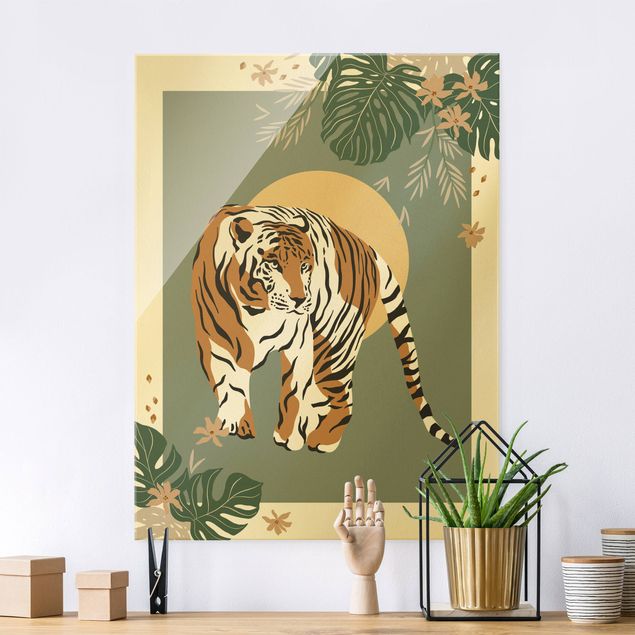 Cuadros tigres Safari Animals - Tiger