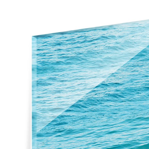Cuadros azul turquesa Gentle Waves In Malibu