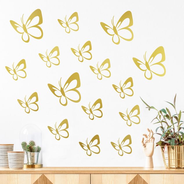 Vinilos mariposas Butterfly swarm Set