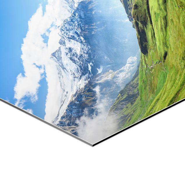 Cuadros decorativos modernos Swiss Alpine Panorama