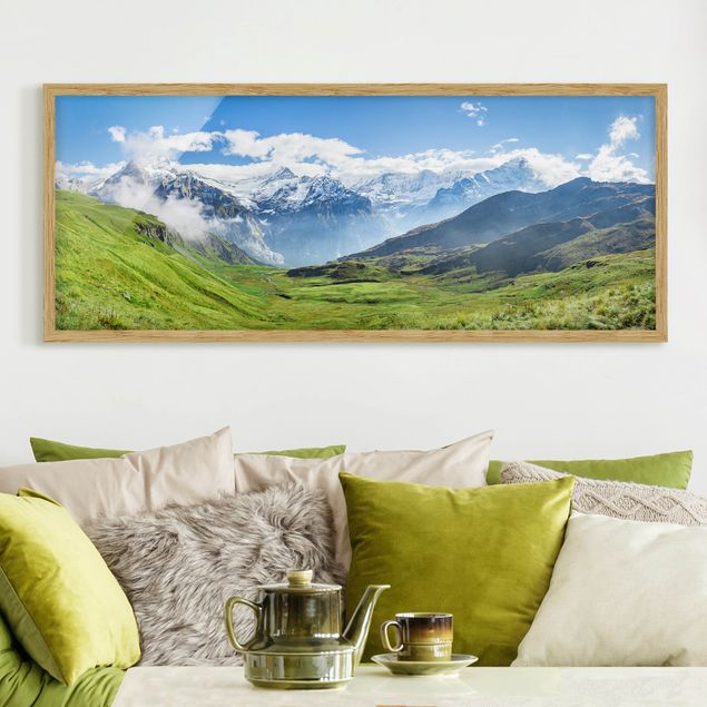 Decoración de cocinas Swizz Alpine Panorama