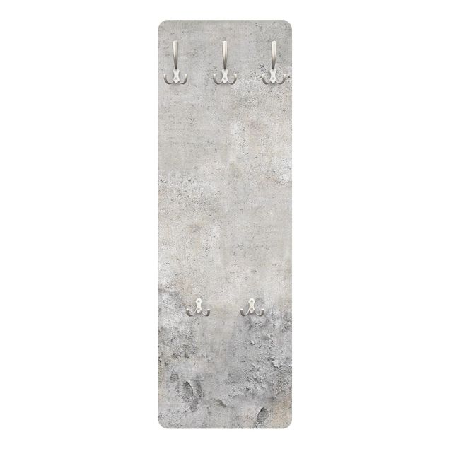 Perchero gris pared Shabby Concrete Look