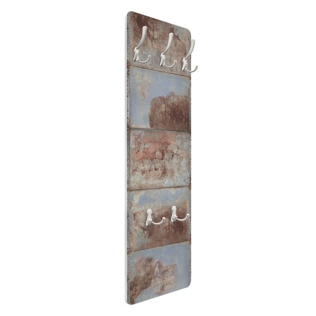 Percha pared Shabby Industrial Metal Look