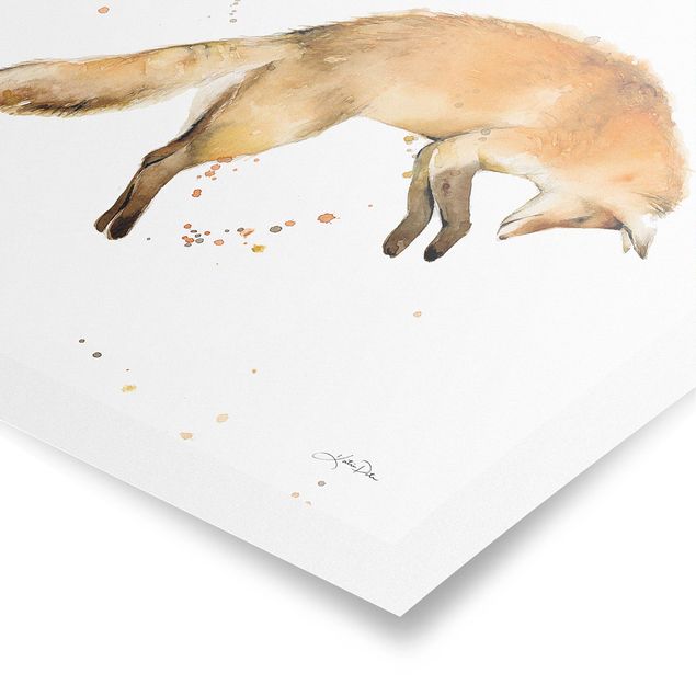 Cuadros Leaping Fox