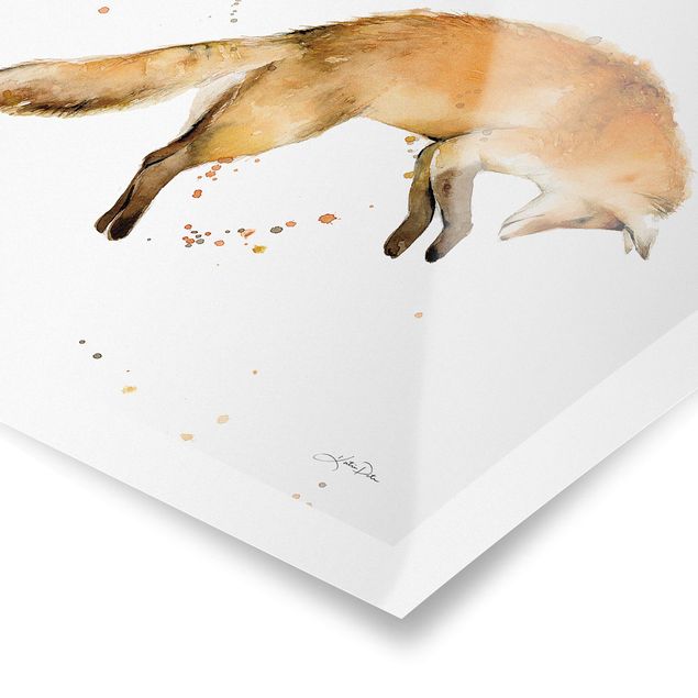 Pósters Leaping Fox