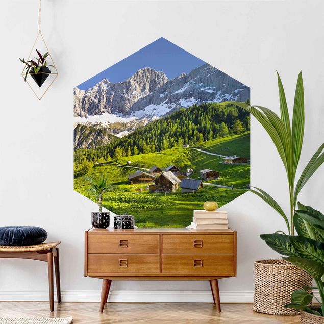 Papel pintado moderno Styria Alpine Meadow