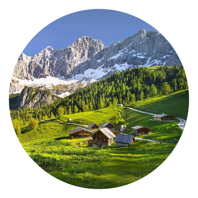 Papel pintado paisajes Styria Alpine Meadow