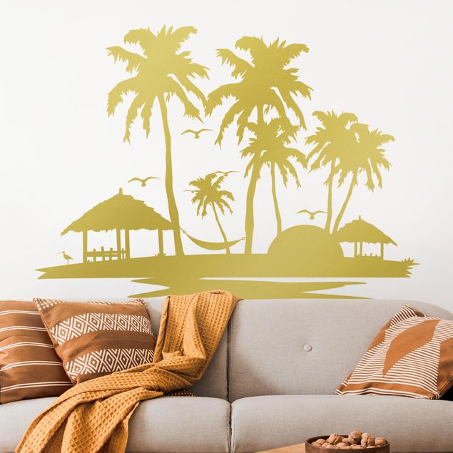 Vinilos palmeras Beach & Palm trees