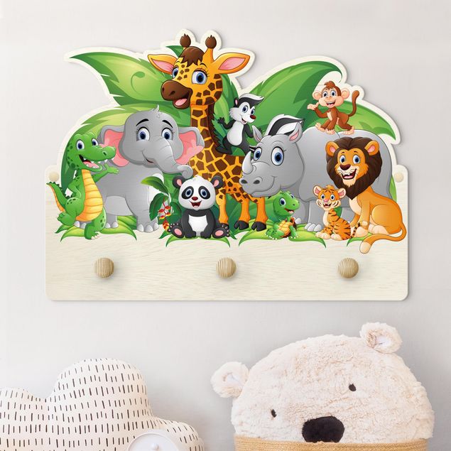 Decoración habitación infantil Jungle Animals