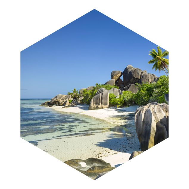 Papel pintado paisajes Dream Beach Seychelles