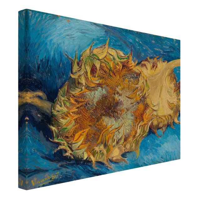 Cuadros de plantas naturales Van Gogh - Sunflowers