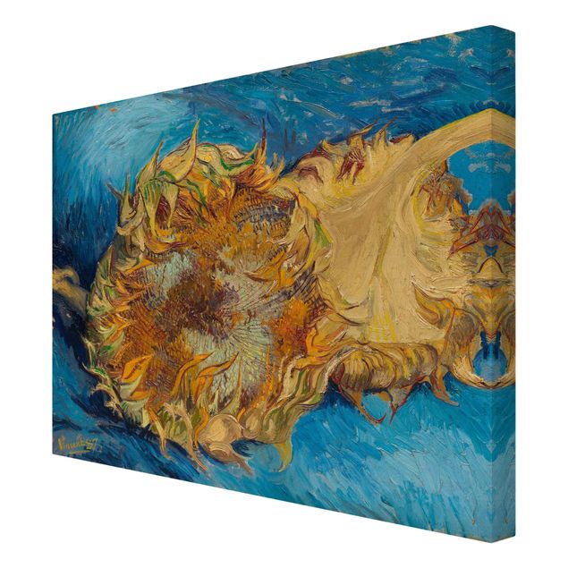 Cuadros tonos amarillos Van Gogh - Sunflowers