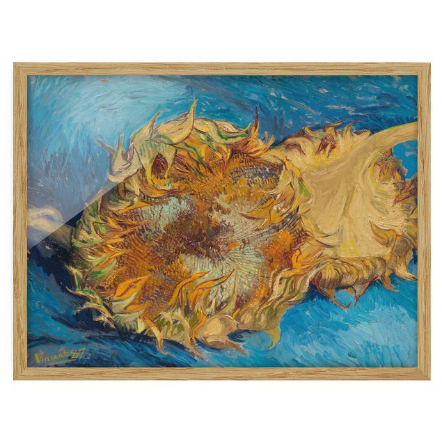 Cuadros de flores Van Gogh - Sunflowers