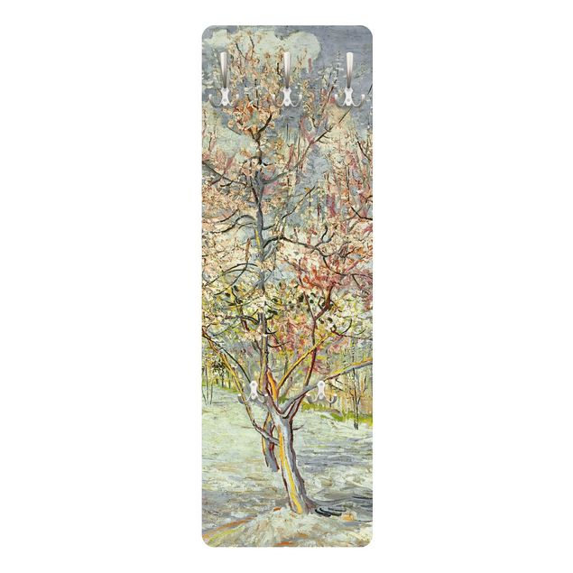 Láminas cuadros famosos Vincent van Gogh - Flowering Peach Trees