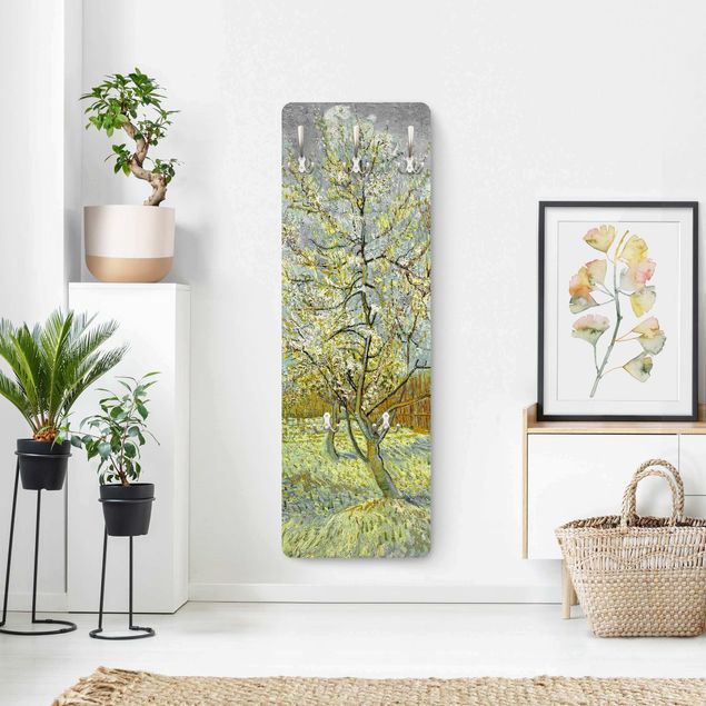 Cuadros puntillismo Vincent van Gogh - Flowering Peach Tree