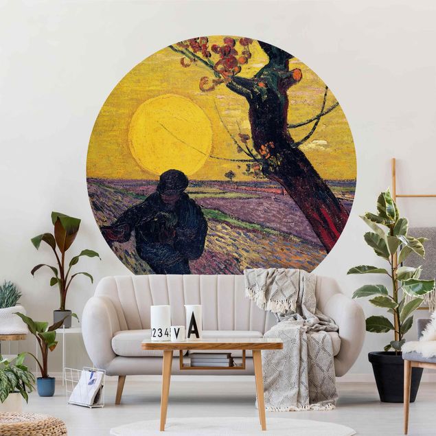 Cuadros impresionistas Vincent Van Gogh - Sower With Setting Sun