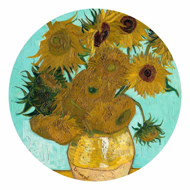 Papel pintado perros Vincent van Gogh - Sunflowers