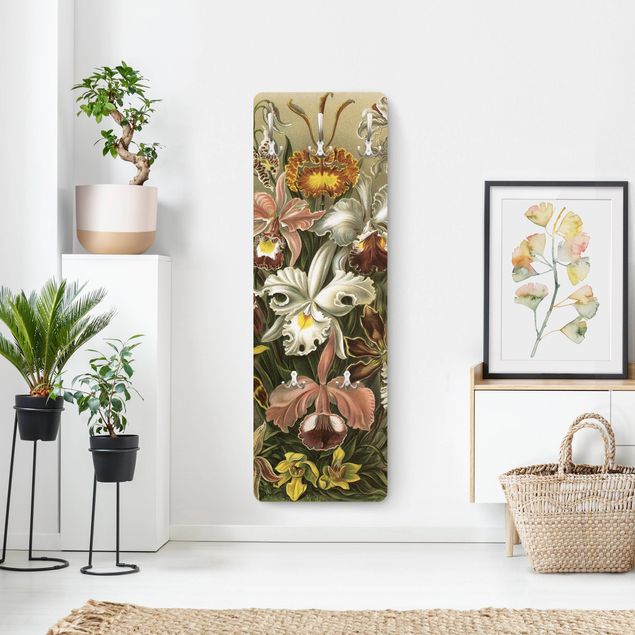 Perchero de pared vintage Vintage Board Orchid