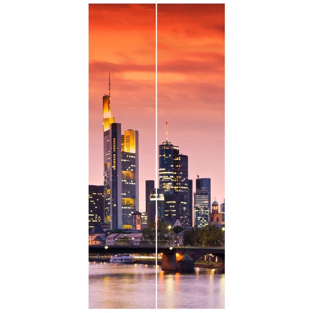 Papel de pared Frankfurt Skyline
