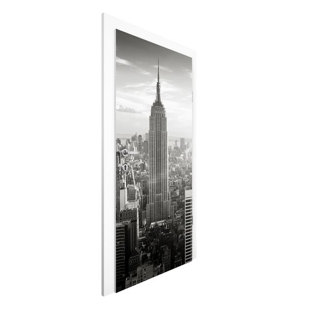 Papel pared New York Manhattan Skyline