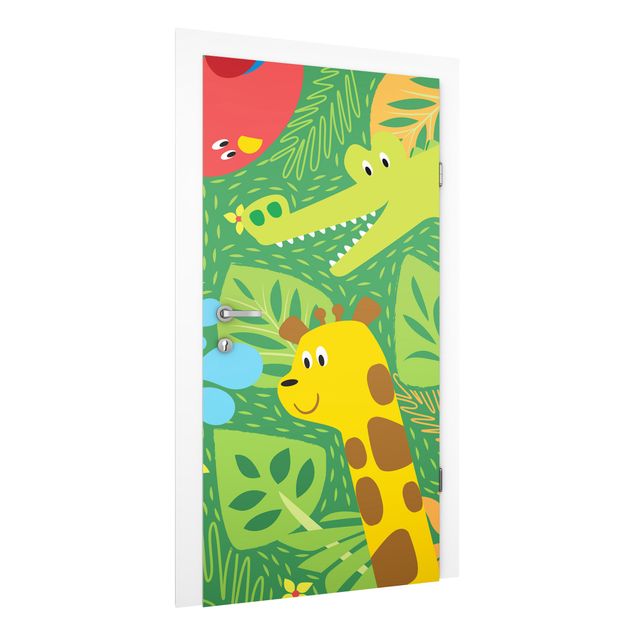 Papel pintado jirafas No.BP4 Zoo Animals