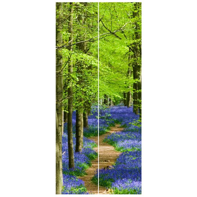 Papel pintado para puertas paisajes Trail in Hertfordshire