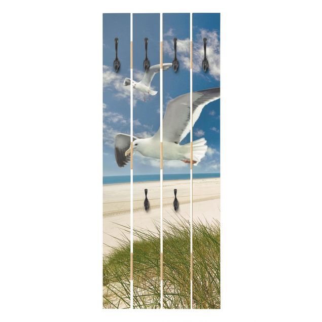 Perchero azul Dune Breeze Seagulls