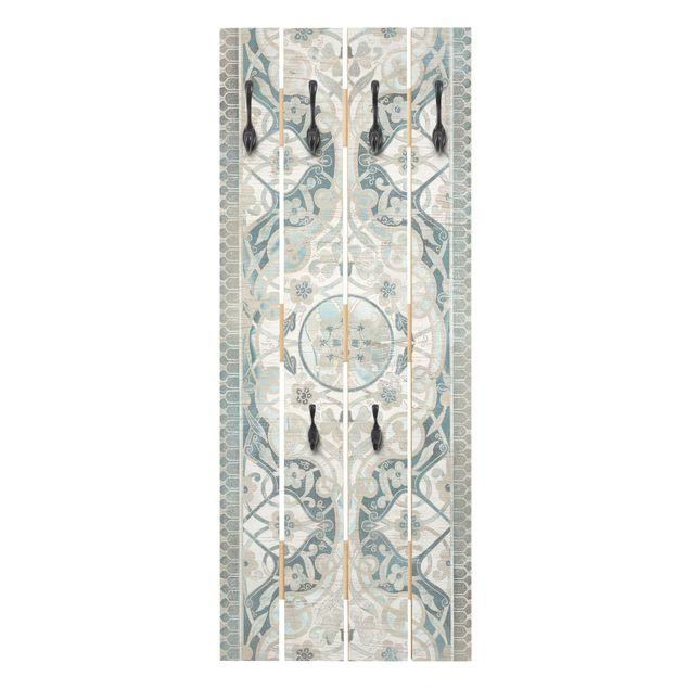 Perchero pared blanco Wood Panels Persian Vintage I