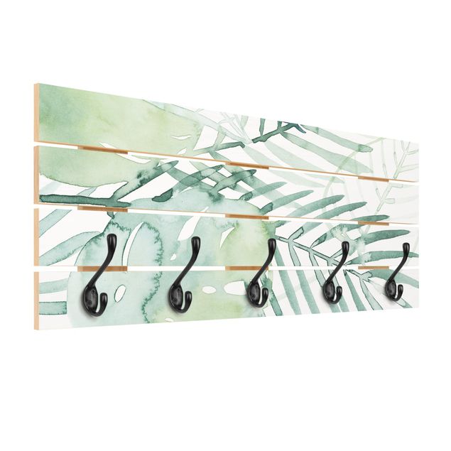 Percha pared Palm Fronds In Watercolour I