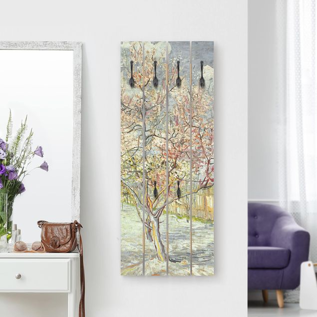 Cuadro del Impresionismo Vincent van Gogh - Flowering Peach Trees