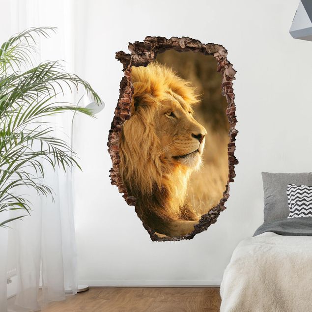 Vinilos de pared leones King Lion
