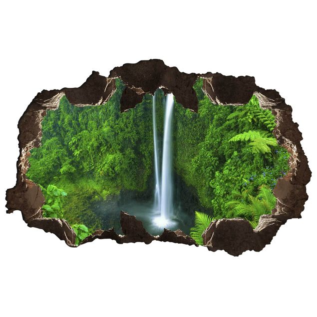 Vinilo 3d pared Heavenly Waterfall