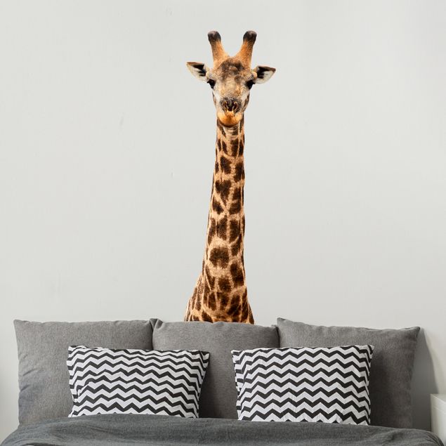 Decoración habitación infantil Giraffe head