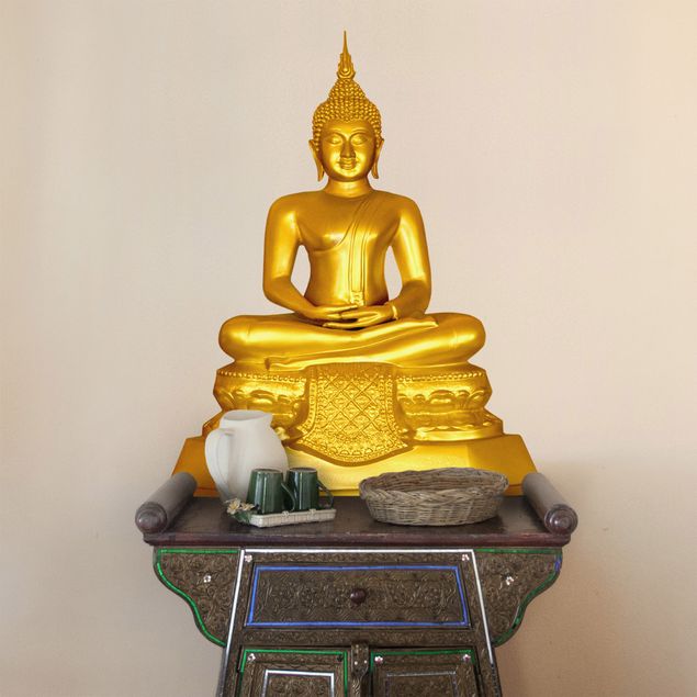 Decoración en la cocina Golden Zen Buddha