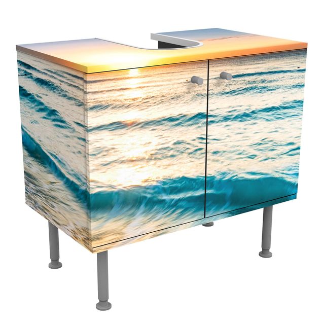 Mueble bajo lavabo Sunset At The Beach