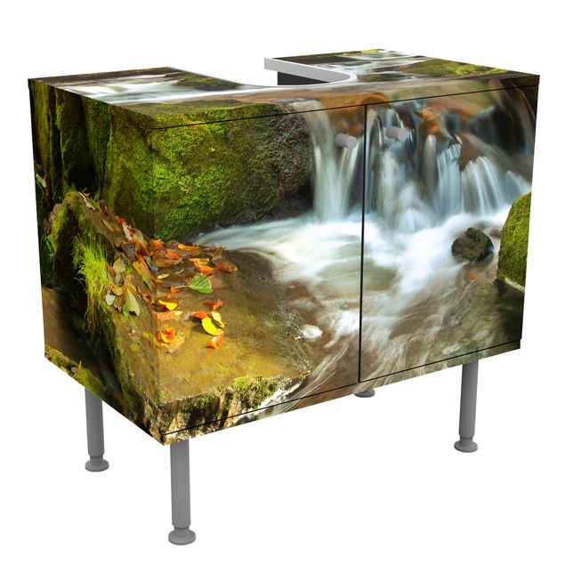 Muebles lavabo Waterfall Autumnal Forest