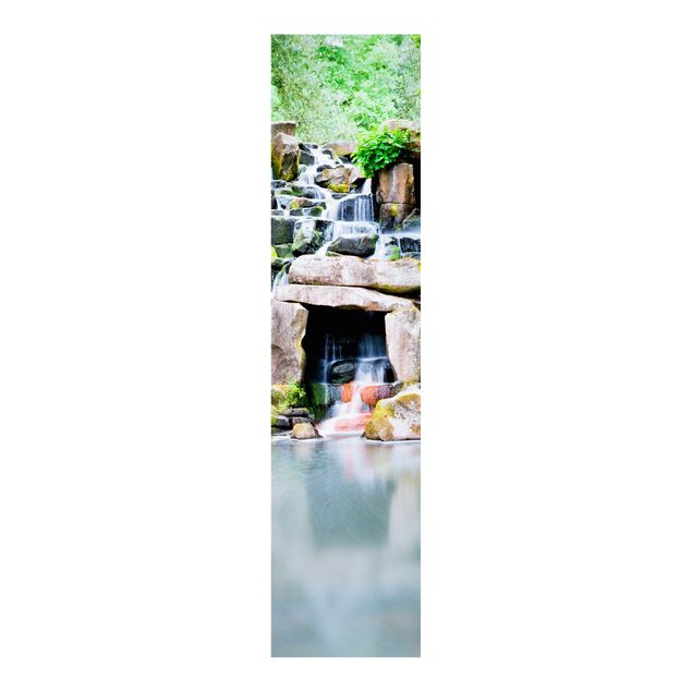 Paneles japoneses paisajes Waterfall