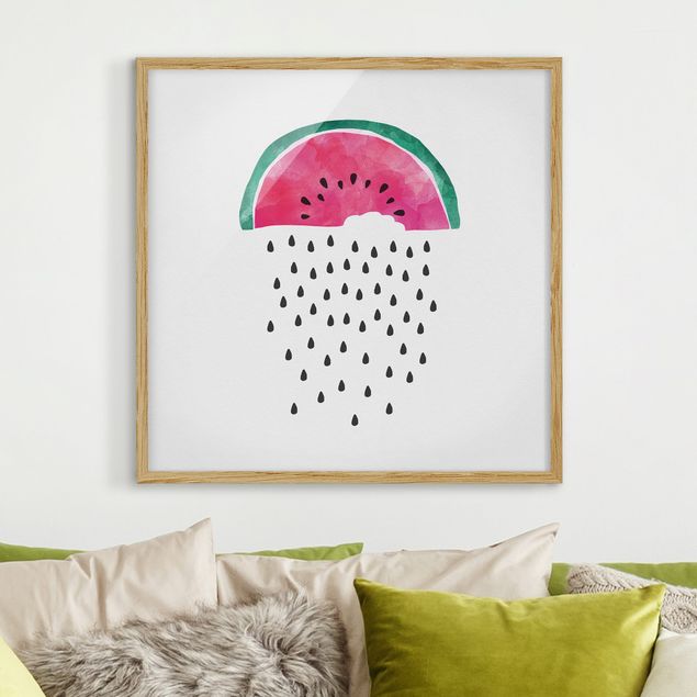 Decoración en la cocina Watermelon Rain
